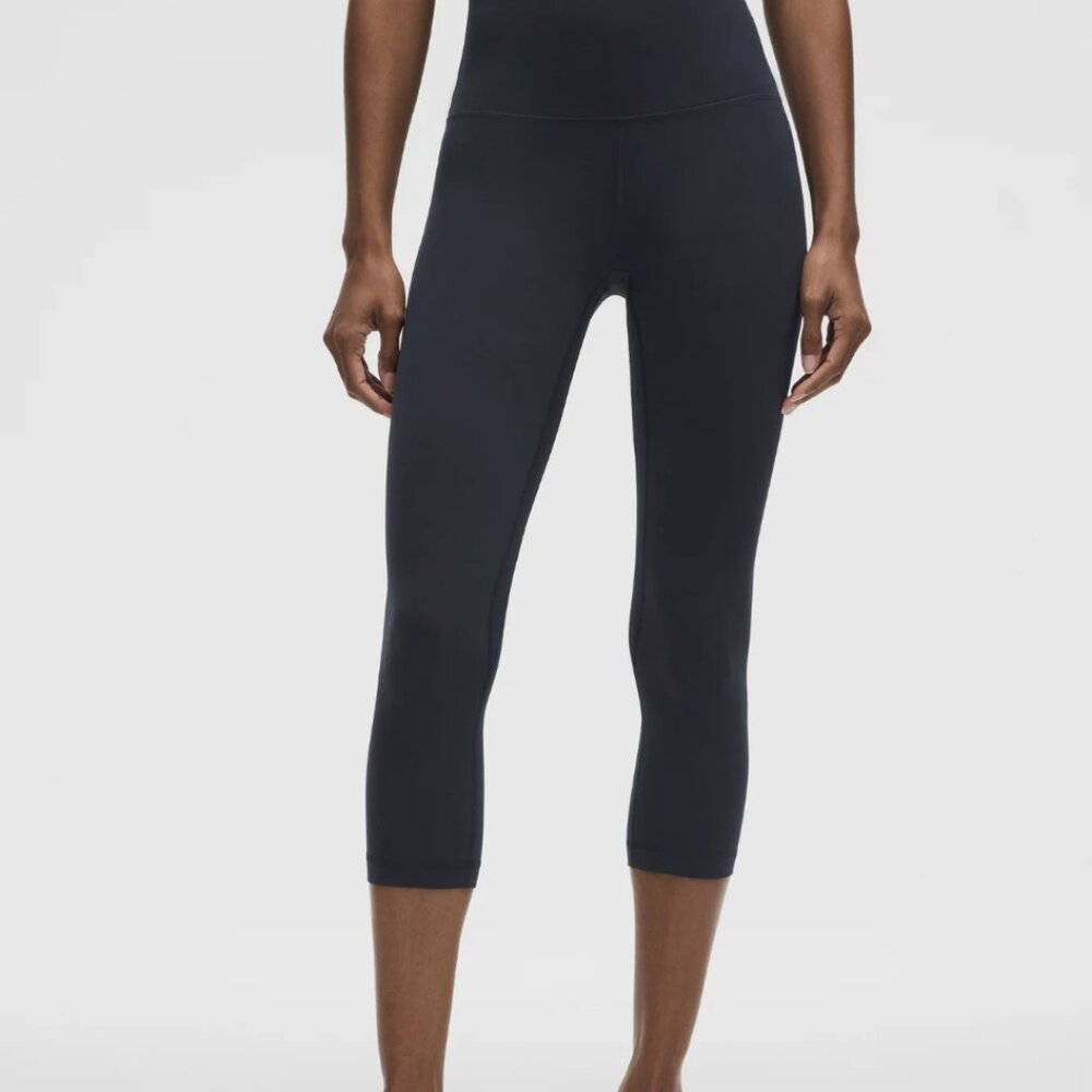 lululemon Align™ High-Rise Crop 21" | Navy, Size 4